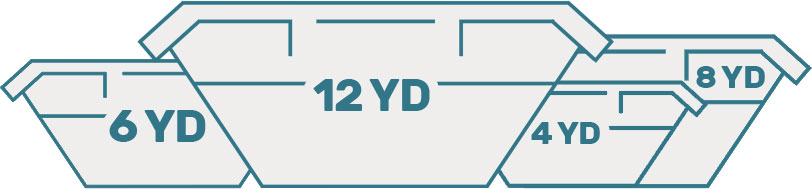 Collection crew arranging segregated wood at a commercial site