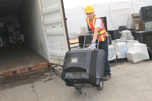 Advanced recycling and debris removal process in Wood Green